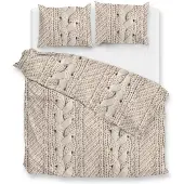 Zohome Zo Home Dekbedovertrek Flanel Mira - natural 260x200/220cm