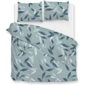 Zohome Zo Home Dekbedovertrek Flanel Astrid - blue 260x200/220cm
