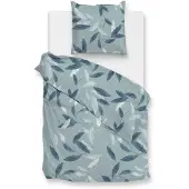 Zohome Zo Home Dekbedovertrek Flanel Astrid - blue 140x200/220cm