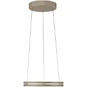 Paul Neuhaus Kantoor hanglamp Pure E-Loop bronce - Ø 50cm