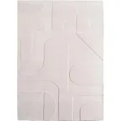 Muratap Japandi vloerkleed hoogpolig scandinavisch design 3d-effect -