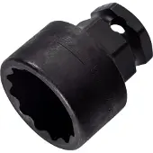 Hazet 900SZ6-27 900SZ6-27 Buiten-dubbel-zeskant-tractionprofiel Dopsleutelinzetstuk 27 mm 1/2 (12,5 mm)