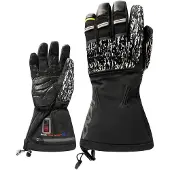 Lenz - Skihandschoenen - Heat Glove 7.0 Finger Cap Unisex Noir voor Unisex - Maat XL - Zwart