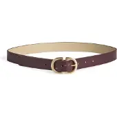 Pieces Riem 'PCJUVA' wijnrood