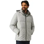 State of Art Winterjas Regular fit gemeleerd wol
