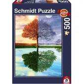 Schmidt The Seasons Tree Puzzel (500 stukjes)