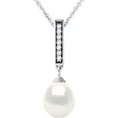 Diadema Ketting Water Pearl Rank Sweet White 5-6mm Sluiting 925