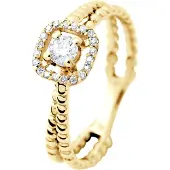 Diadema Solitaire Diamonds 0,33 Cts luxe sieraden Yellow Gold