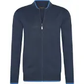 Cappuccino Italia Full zip cardigan navy