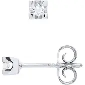 Diadema Diamanten oorknopjes 0060 Cts White Gold