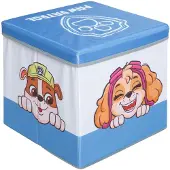 Paw Patrol Stoel & opbergdoos Paw Patrol blauw wit