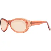 Bally Bruine Plastic Zonnebril