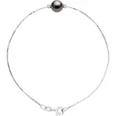Diadema Diamond Bracelet 0060 Cts en Tahitian Pearl Ronde 8-9 mm 925