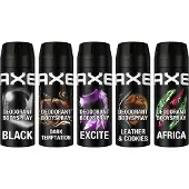 Axe deodorant bodyspray mix set - 5 x 150 ml | Deodorant van