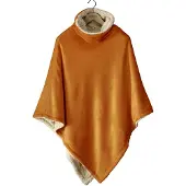 De Witte Lietaer Ganges Teddy Poncho copper