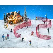 Lemax Apres-ski lodge set