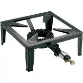 Usorteret 1 pit Camping Gasstel Gasbrander Wokbrander | 7,5 KW | 37cm | 4 Voets