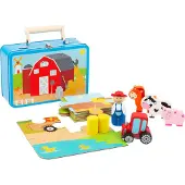 Sf Speelset Farm In Een Koffer Junior 14-delig
