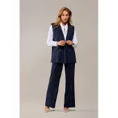 Mart Visser Chloe Gilet Navy / Off White