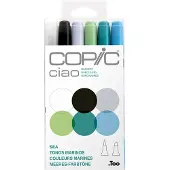 Copic Ciao 6-pack Sea