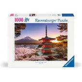 Ravensburger Puzzel Kersenbloesem bij de Fuji berg