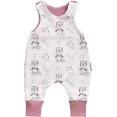 Land-Juwelen Rompertje/body gemengde kleuren / wit
