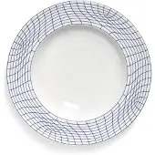 Serax Ann Van Hoey Nido diep bord D28cm blauw /wit