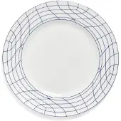 Serax Ann Van Hoey Nido plat bord D29cm blauw /wit