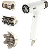Shark Hair Dryer - HD334EU - SpeedStyle - Curler & RapidGloss - For straight and wavy hair - Fast drying