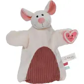 Nici 2-in-1 Muis Doudou En Marionet 26x25 Cm