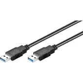 Goobay USB naar USB kabel - USB3.0 - tot 0,9A / zwart - 3 meter