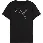 Puma TAD ESS Cat Logo Tee G Meisjes Sportshirt - Black