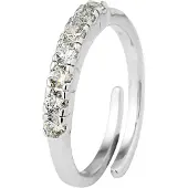 Diadema Half Alliantie Zirkoniumoxides Sieraden Zilver 925 Verstelbaar - Megane