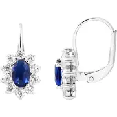 Diadema Sanders "Sapphire" zilveren sieraden 925 - Kate