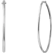 Diadema Creolen Diameter 65 mm Zilver 925 - Schoonheid 6
