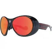 Moncler ML0148 01C 64 Black Sunglasses