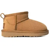 Ugg Classic Ultra Mini Peuter/Kleuter suède enkelboots chesnut Bruin Effen - maat 25