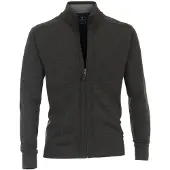 REDMOND Casual Regular Fit Vest grijs, Effen