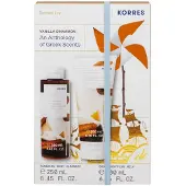 Korres Vanille Kaneel Douchegel + Bodylotion Giftset 250+200 ml Set