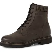 Tamaris Veterlaarsjes chocoladebruin / bruin gemêleerd