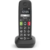 Gigaset E290R HX - grote toetsen - zwart