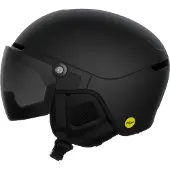 POC Obex Visor, skihlem met vizier, uranium black matt