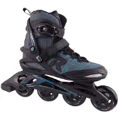 Roces Weft Thread 84 Skeelers Volwassenen - 4x84mm Wielen - Fitness Inline Skates - Zwart Blauw - Maat 39