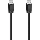 Hama Usb-kabel A-a, Usb 2.0, 480 Mbit/s, 1,50m