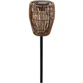 Countryfield Solar Steker Hester Naturel H70cm Bruin bruin Kunststof Grondspie