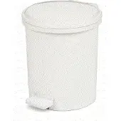 V-Part Pedaalemmer - 12 liter - Wit - Kunststof