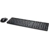 Kensington Pro Fit Low-Profile Desktop Set - Keyboard and mouse set - Zwart