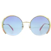 Swarovski Zonnebril SK0280-H 32W Goud Blauw Verloop