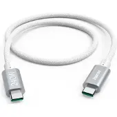 Hama , complete kabel, 1,5 meter, USB-C, USB-C, USB 3.2 Gen 1 (3.1 Gen 1), 5 Gbit/s, wit