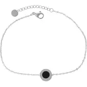 NAEMI Armband zwart / zilver